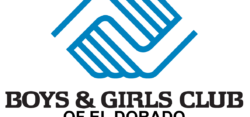 Blue Boys & Girls Club logo on black