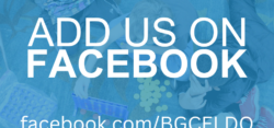 Add us on Facebook banner with children