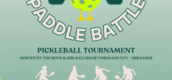 Union County Paddle Battle pickleball tournament poster