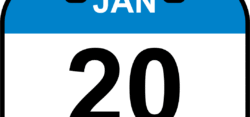 Calendar icon showing January 20